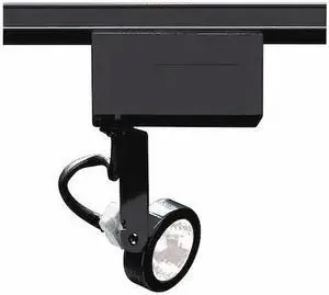 NUVO TH239 1-Light, MR16, 12V Track Head, Gimbal Ring, Black Finish