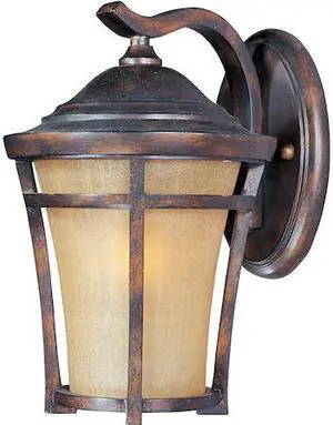 MAXIM 40164GFCO Balboa VX 1-Light 10" Wide Copper Oxide Outdoor Wall Sconce