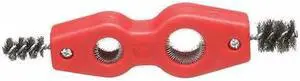 RIDGID 34142 Fitting Brush, 7 1/2 in L Handle, 1-1/4 in L Brush, Silver,