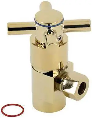 KINGSTON BRASS CD43302DX 1/2" IPSx3/8" O.D. Anti-Sz Qrtr Turn Ceramic Cartrdge