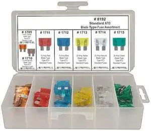 DISCO 8192 ATO Blade Type Fuse Assortment,50 PCS
