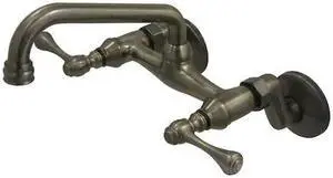 MAGELLAN KS313AB KS313AB 6-Inch Adjustable Center Wall Mount Kitchen Faucet