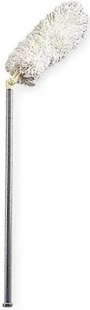 RUBBERMAID COMMERCIAL FGT12000GY00 Extendable Duster, Cotton, 15-1/4"L, Length: