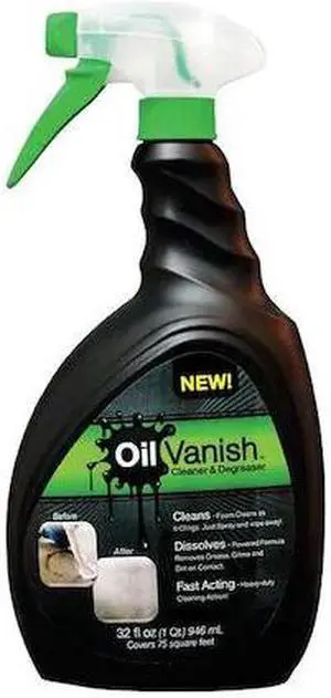OIL VANISH 8505-032 Cleaner/Degreaser, 32 Oz Trigger Spray Bottle, Liquid, 12 PK