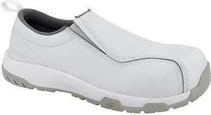 NAUTILUS SAFETY FOOTWEAR 1607-13W Loafer Shoe,13,W,White,Men,PR