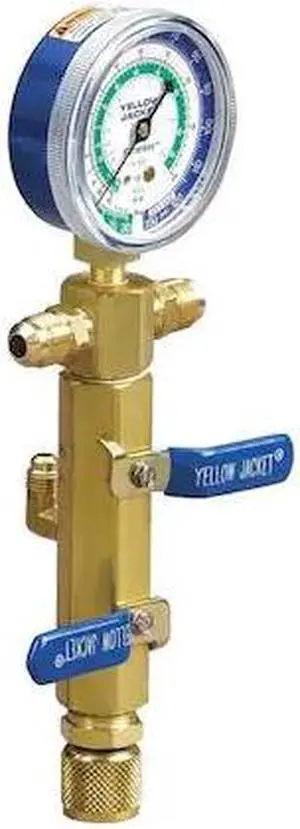 YELLOW JACKET 93853 Vacuum Pumps,2-Valve