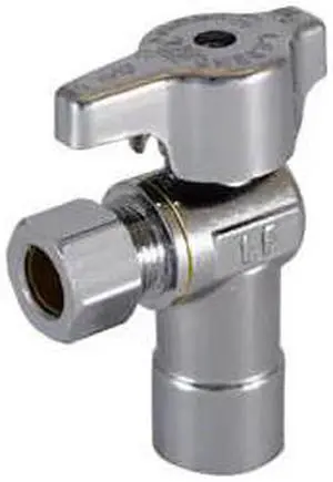 LEGEND VALVE 114-613NL 1/2SWTX3/8OD T595 NL CHR STOP