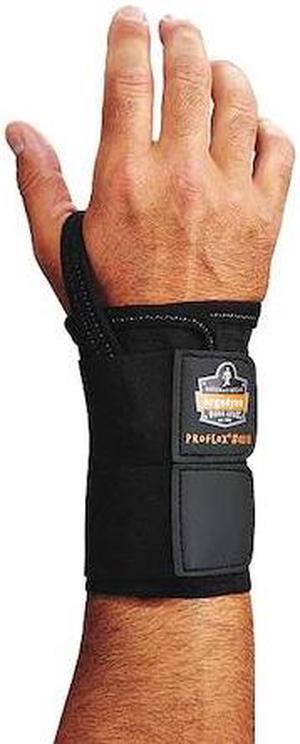 ERGODYNE 4010 Wrist Support, Left, L, Black