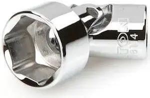 TEKTON SHD08114 1/4 Inch Drive x 14 mm Universal Joint Socket