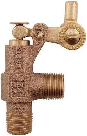 WATTS ST500 Float Valve,1/2 In,Bronze,Pipe Mount