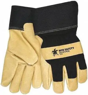 MCR SAFETY 1970XL Cold Protection Gloves, Grain Pigskin Leather Palm, Safety
