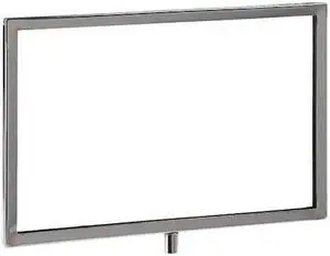 Econoco MC711 11 W x 7 H in. Sign Holder With .25 x 0.38 in. Fitting
