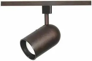 NUVO TH345 1-Light, R20, Track Head, Bullet Cylinder, Russet Bronze Finish