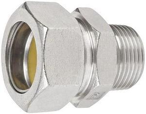 CALBRITE S61500MC00 Male Compression Cnnctr,1-1/2in,2-1/4inL