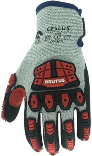 CESTUS BHD 3508 L Work Gloves , Brutus HD #3508 PR