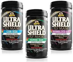 ABSORBINE 3381-H UltraShield Fly Mask Without Ears HORSE