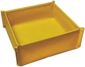 ULTRATECH 1334 Spill Tray, 20 gal Spill Capacity, 18 oz PVC fabric