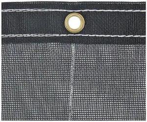 BUYERS PRODUCTS 3009094 Standard Duty Tarp, 6 ft 6 in x 18 ft, 10 Mil, Black,