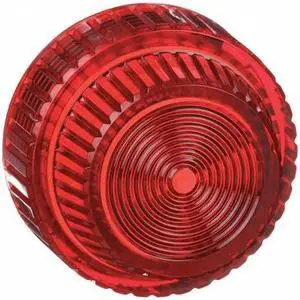 SCHNEIDER ELECTRIC 9001R31 Pilot Light Lens,30mm,Red,Plastic