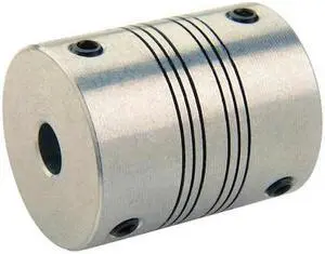 RULAND PSR16-6-6-A Coupling,4 Beam,Bore 3/8x3/8 In