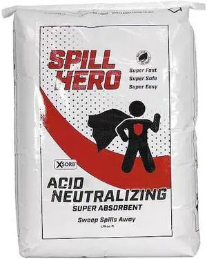 SPILL HERO XB110N Chemical Neutralizer,Acids,13 gal.