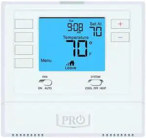 PRO1 IAQ T705 Non-Programmable Thermostat , 7, 5-1-1 Programs, 1 H 1 C, Wall
