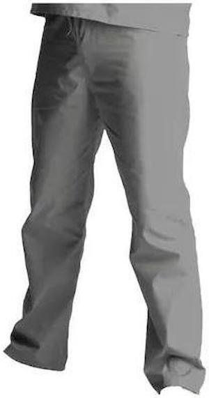SCRUB ZONE 85221 Scrub Pants,L,Gray,Unisex