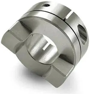 RULAND MOCC41-15-A Keyed Clamp Oldham Cplg Hub, Bore 15mm, OD 41.3mm, Aluminum