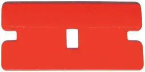 KEYSCO TOOLS 77239 Scraper Blade, Stiff, 1-1/2", Plastic, PK100
