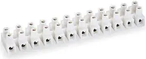 ZORO SELECT 6YJ02 Barrier Strip,35A,12 Pole,300VAC