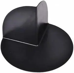 OATEY 41602 Corner Dam,PVC,3-1/4" L,Unfinished