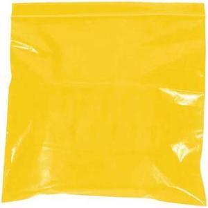 PARTNERS BRAND PB3635Y Reclosable Poly Bag, 10" L, 8" W, 2 mil Thick