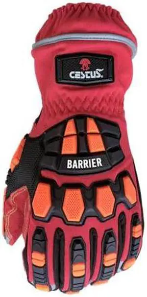 CESTUS X1 1002 3XL Work Gloves , Deep III Barrier #1002 PR
