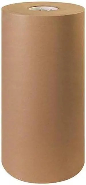 PARTNERS BRAND KP1860 Kraft Paper Roll, 60 lb, 18" x 600', Kraft, 1 Roll