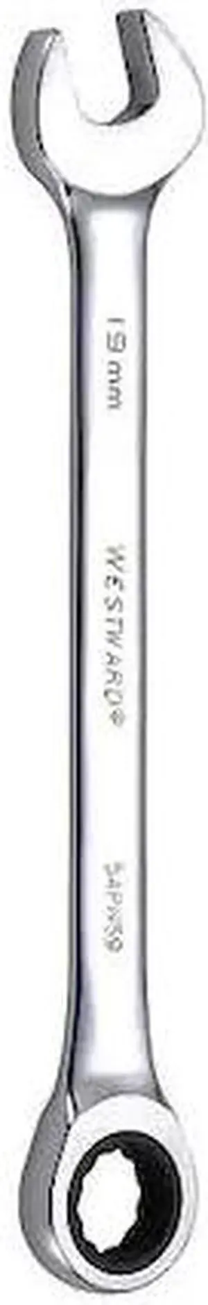 WESTWARD 54PN59 Wrench, Combination, Metric, 9-3/4" L.
