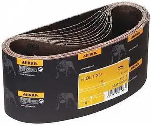 MIRKA 57-4-24-060T Sanding Belt, 4" W, 24" L, 60 Grit, Hiolit X