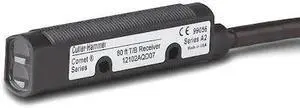 EATON 12102A6513 Photoelectric Sensor,Cylinder,Thru-Beam