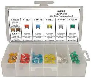 DISCO 8181 Mini Blade Fuse Assortment,95 PCS