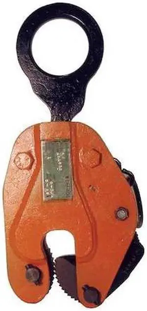 RENFROE LJ-00.50-A Plate Clamp,1000 lb,Vertical,0 to 3/4 In