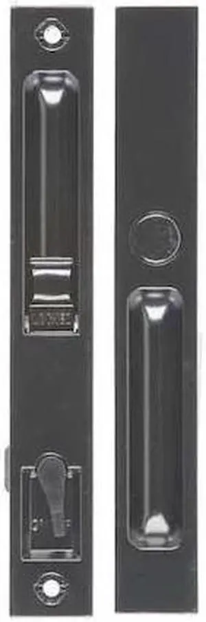 WRIGHT PRODUCTS V1201BL Patio Door Handle,7/8 in.,Black