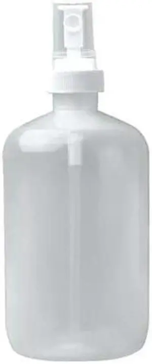 SP SCIENCEWARE F11634-0000 16 oz. Clear, Low Density Spray Bottle, 12 Pack