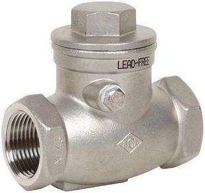 SMITH-COOPER 4373002140 Check Valve,1",316,Thrd 200