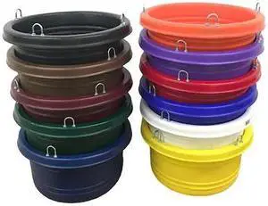 HORSEMENS PRIDE 1157-NV Large Feed Tub 30 Qt. NAVY
