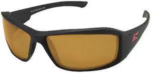 EDGE EYEWEAR XB435 Brazeau Torque, Safety Glasses, Anti-Scratch, Copper Lens,