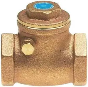 MILWAUKEE VALVE UP0967000200 2" Threaded Low Lead Brass Swing Check Valve