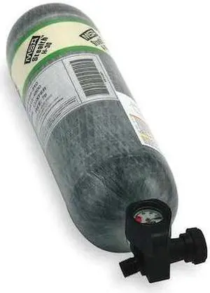 MSA SAFETY 807586-SP SCBA Cylinder,2216 psi,Carbon Fiber