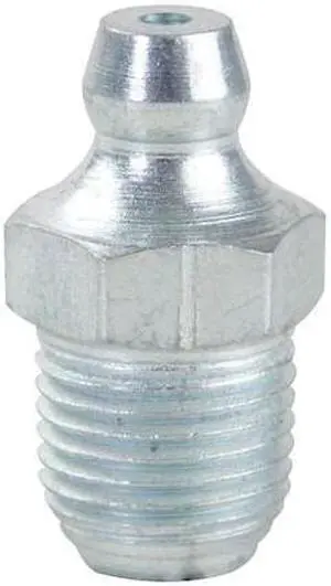 WESTWARD 52NZ99 Grease Fitting,Straight,Stl,27/32"L,PK10
