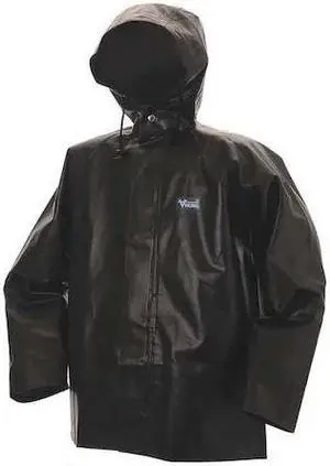 VIKING 4125J-XXL Viking Journeyman PVC Hood Jacket Grn