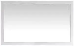 LAVIVA 313FF-4830W Fully Framed 48" White Mirror