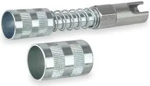 LINCOLN INDUSTRIAL G320 Grease Coupler,90 Deg